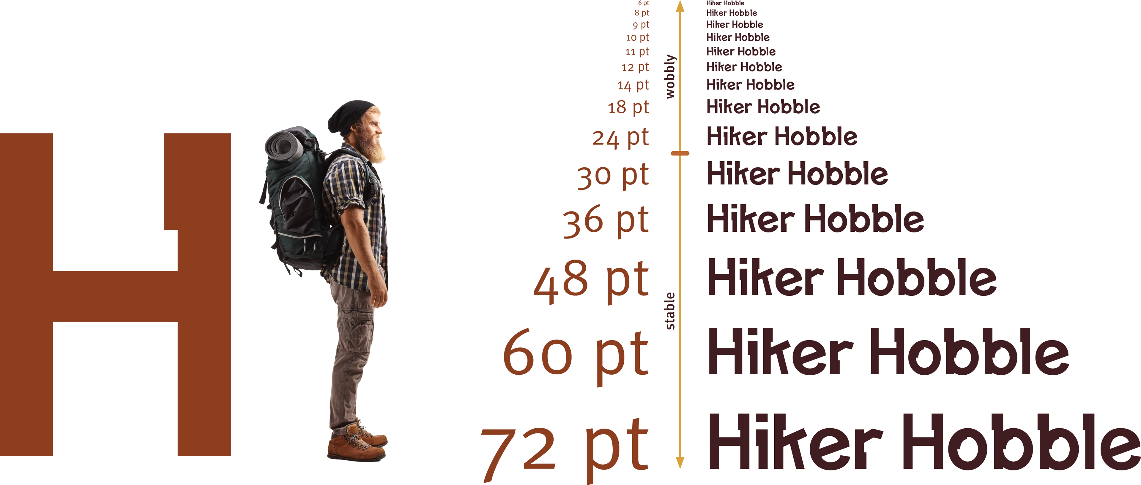 Logotype: Hiker Hobble — project artwork, image 2